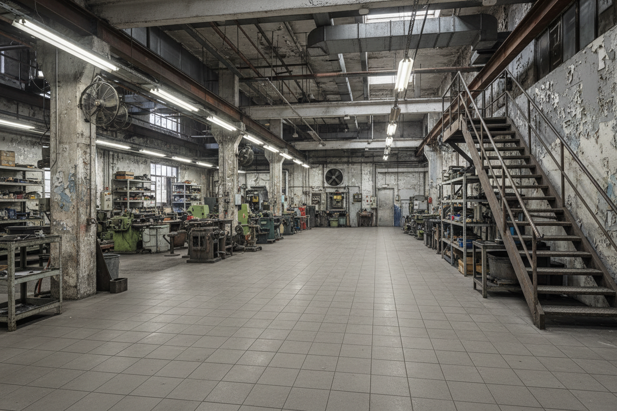 più industria